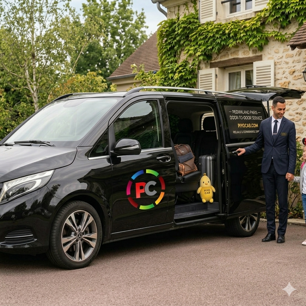 Piyo Cab private transfer Paris